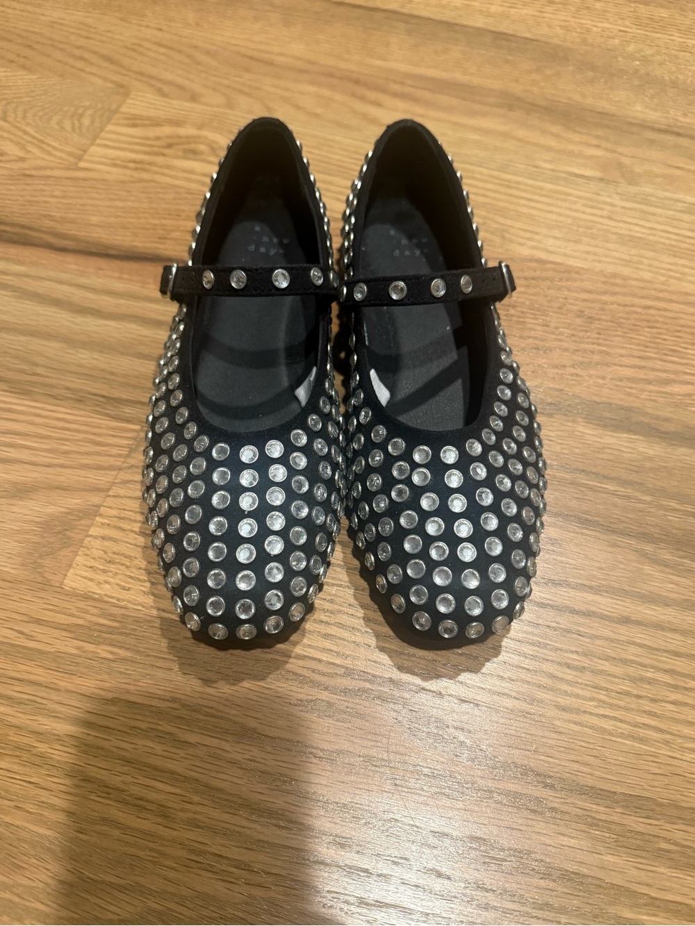 Studded Mary Jane ballet Shoes